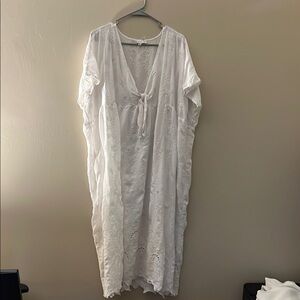 Young Fabulous & Broke White Eyelet Dress